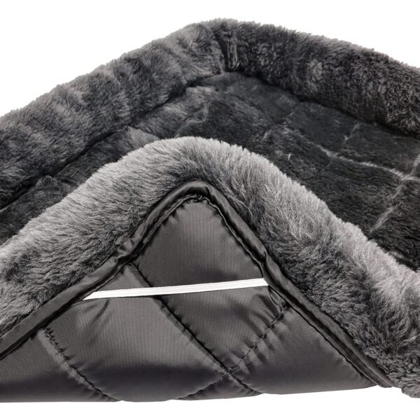 Pet Bed & Dog Crate Mat, Gray, 18" - Image 2