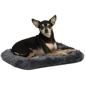 Pet Bed & Dog Crate Mat, Gray, 18