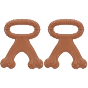 2 Count Large Pooper Scooper And Chew Toy Set For Dogs