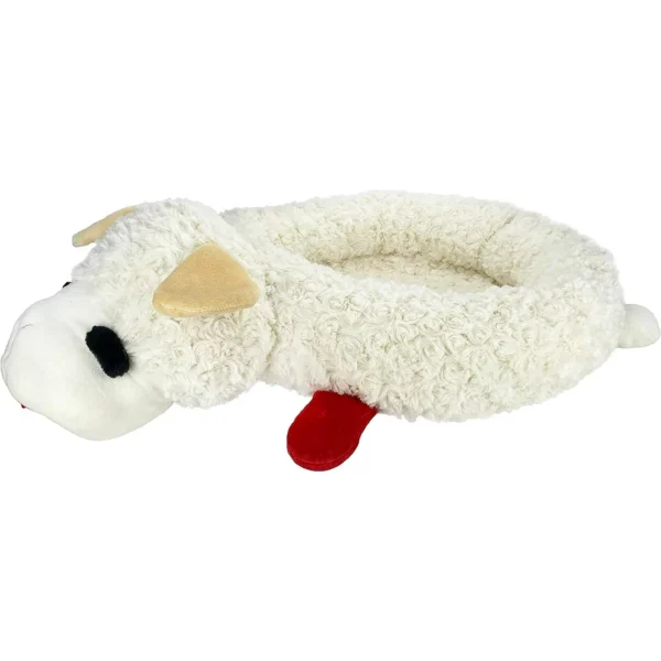 Lamb Chop Calming Soft Dog Bed - Image 2