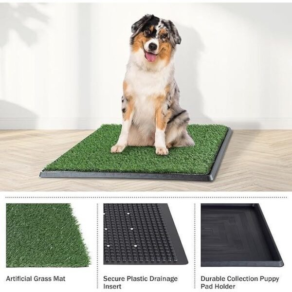 20x25 Reusable 3-Layer Artificial Grass Puppy Pee Pad - Image 3
