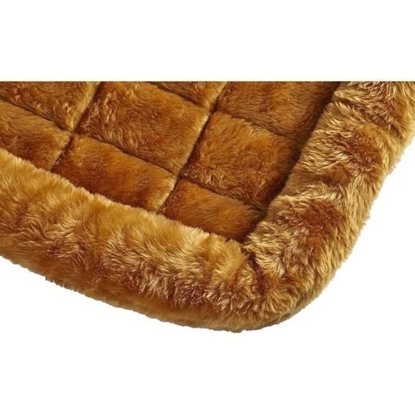 Cinnamon 18-Inch Pet Bed w/ Comfortable Bolster | Ideal for Small Breeds - Image 3